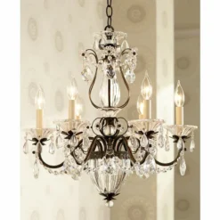 Schonbek Bagatelle Collection 21" Wide Crystal Chandelier