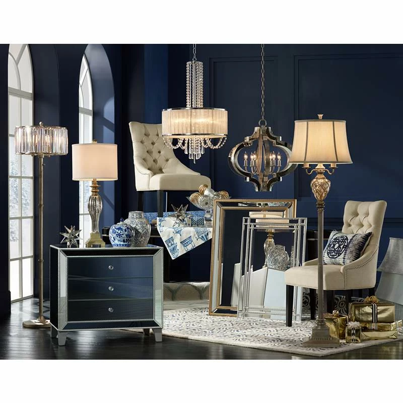 Ellisia 19 3/4" Wide Crystal Chandelier 3 Ellisia 19 3/4" Wide Crystal Chandelier