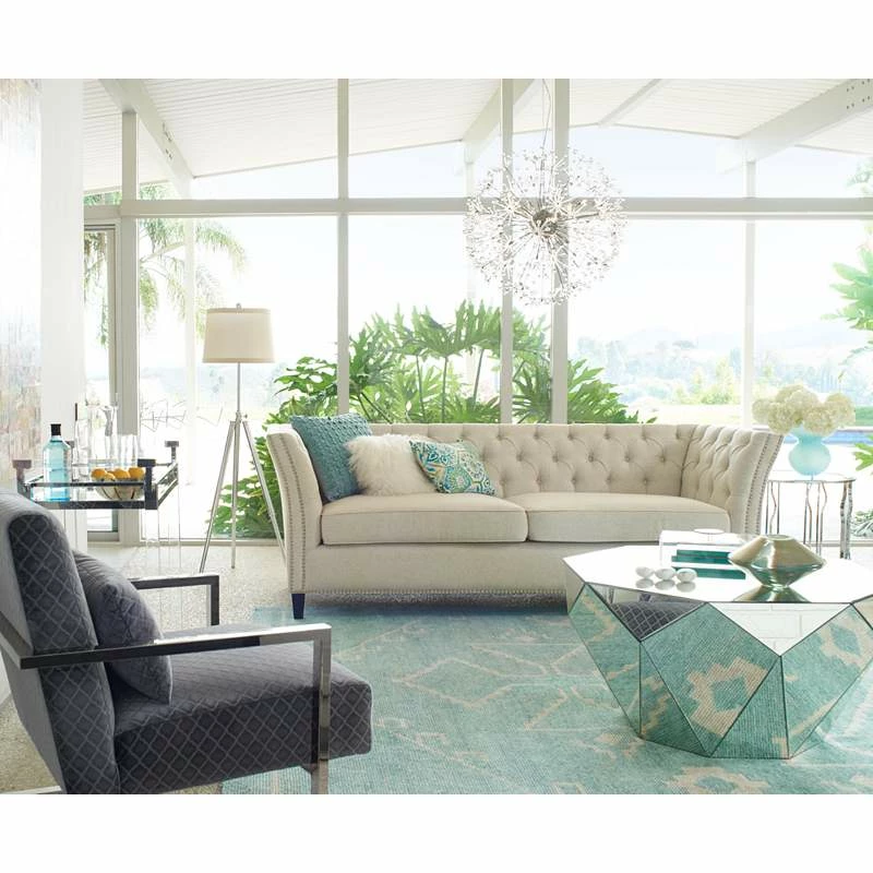 Possini Euro Felicity 25 1/2" Wide Modern Chrome Flower Light Pendant 3 Possini Euro Felicity 25 1/2" Wide Modern Chrome Flower Light Pendant