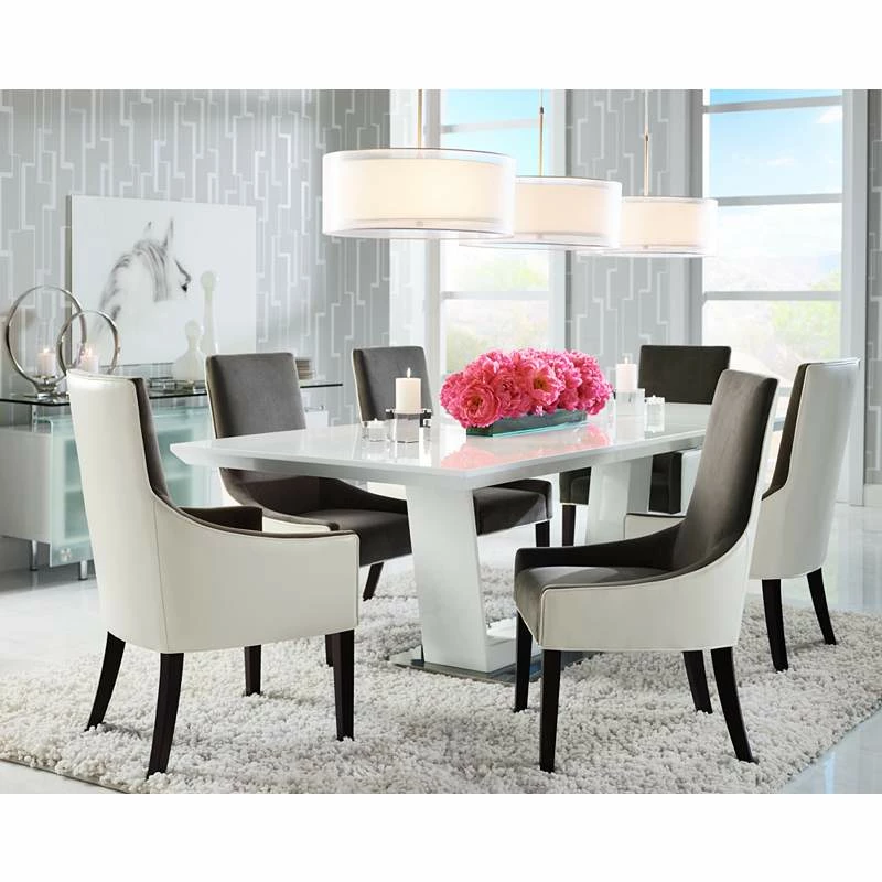 Possini Euro Double Drum 20" Wide White Pendant Light 3 Possini Euro Double Drum 20" Wide White Pendant Light