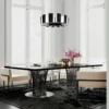 Chronos 34" Wide Twelve Light Modern Chandelier In Black 2 Chronos 34" Wide Twelve Light Modern Chandelier In Black -Outlet The Radiantix Store 138n3scene