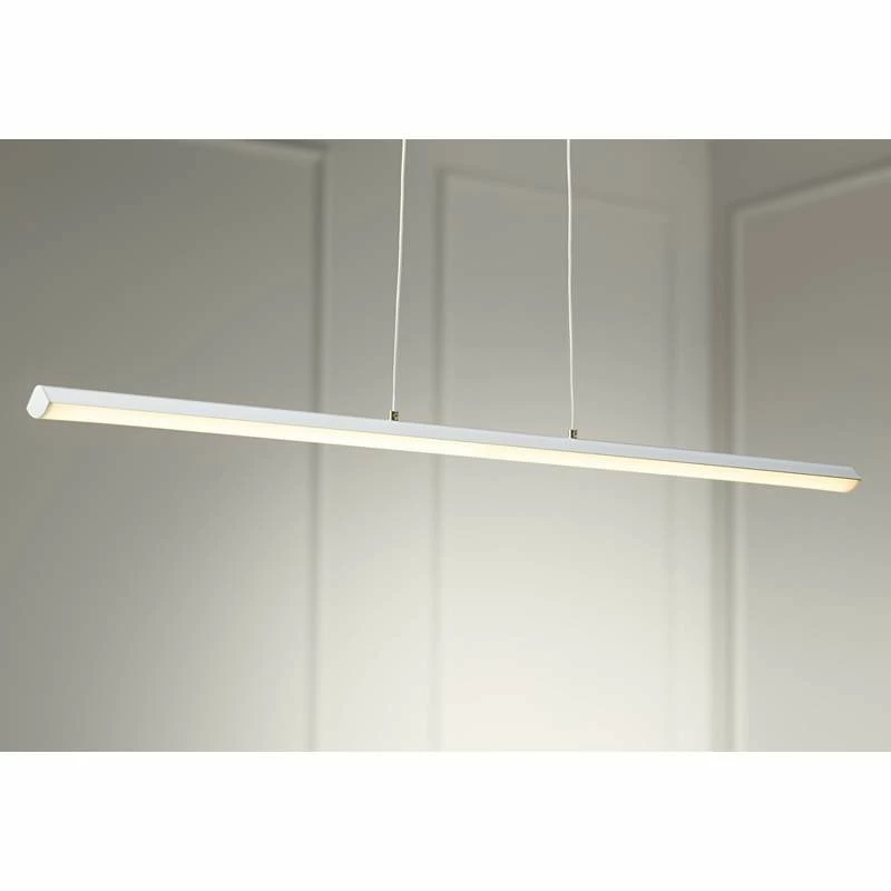 Float 36" Wide Silver LED Kitchen Island Light Chandelier 3 Float 36" Wide Silver LED Kitchen Island Light Chandelier