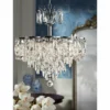 Villette 20 1/4" Wide Chrome And Crystal LED Pendant Light