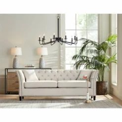 Manfred 36" Wide Black 10-Light Chandelier