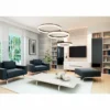 Eurofase Minuta 47.8" Wide LED Bronze Ring Modern Chandelier -Outlet The Radiantix Store 416g3scene