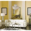 Leya 19" Wide Chrome And Crystal 6-Light Chandelier -Outlet The Radiantix Store 4j477 transitional living room