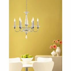 Schonbek Jasmine Optic Crystal 22 1/2" Wide Chandelier