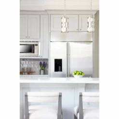 Jennings Collection 6 1/4" Wide Polished Nickel Mini Pendant