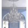 Crystal Rain 37" Wide 18-Light Crystal Chandelier -Outlet The Radiantix Store 6v862 traditional entryway
