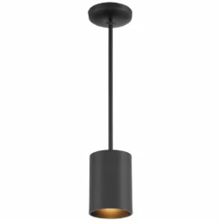 Access Lighting Pilson 4.5" Wide Matte Black Modern Mini Pendant -Outlet The Radiantix Store access lighting pilson 4 5 inch wide matte black modern mini pendant 653h3views2