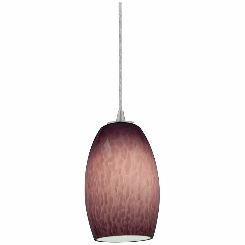 Access Lighting Sydney Brushed Steel - Plum Mini Pendant 3 Access Lighting Sydney Brushed Steel - Plum Mini Pendant