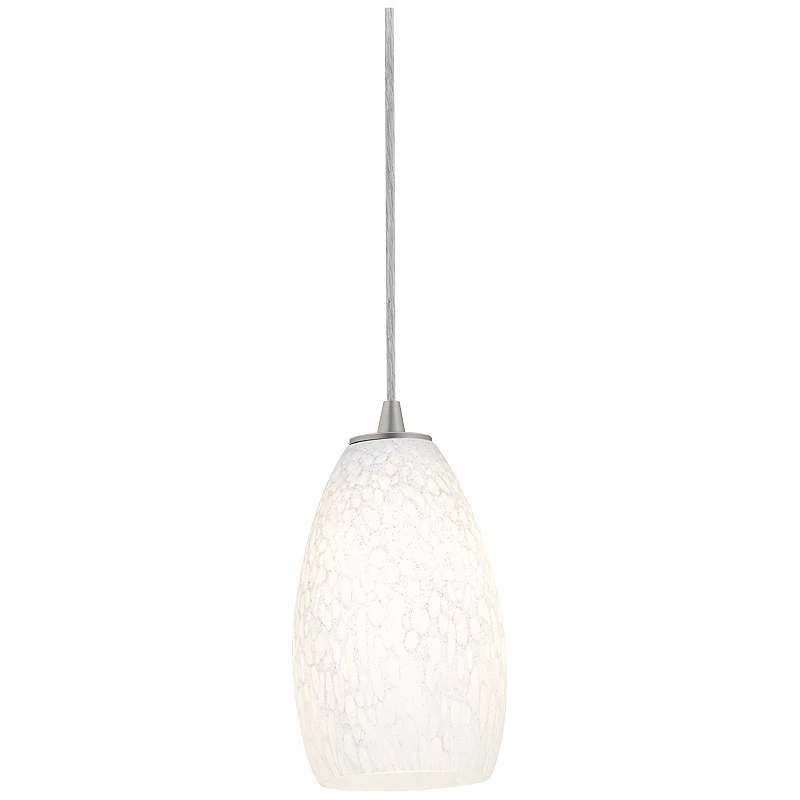 Access Lighting Sydney Brushed Steel - Stone Mini Pendant 4 Access Lighting Sydney Brushed Steel - Stone Mini Pendant - Image 2