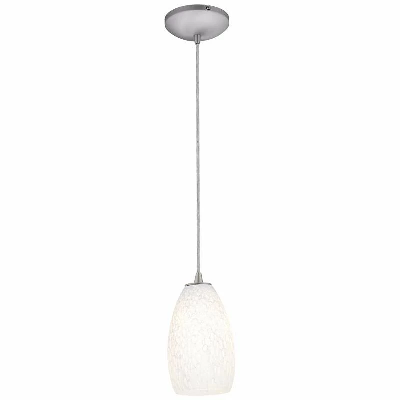 Access Lighting Sydney Brushed Steel - Stone Mini Pendant 5 Access Lighting Sydney Brushed Steel - Stone Mini Pendant - Image 3