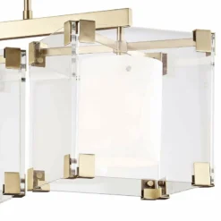 Achilles 53 3/4" Wide Brass Kitchen Island Light Pendant -Outlet The Radiantix Store achilles 53 and three quarter inch wide brass kitchen island light pendant 59a55views1
