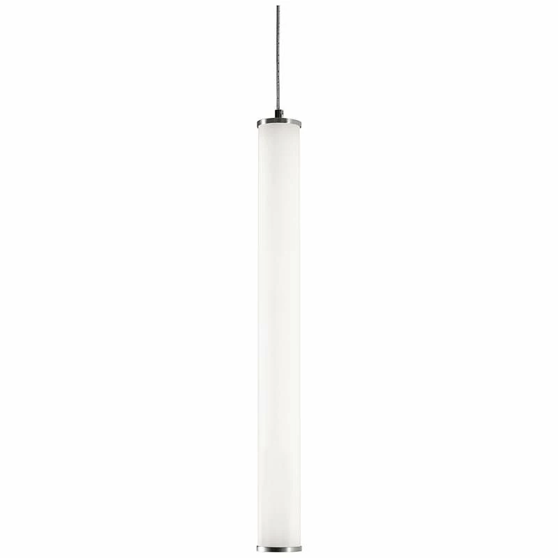 AFX Caden 5.1" Wide Satin Nickel Finish Tall Modern LED Mini-Pendant 3 AFX Caden 5.1" Wide Satin Nickel Finish Tall Modern LED Mini-Pendant