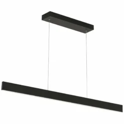 AFX Stealth 46" Wide Black Linear Modern LED Pendant -Outlet The Radiantix Store afx stealth 46 inch wide black linear modern led pendant 061d2