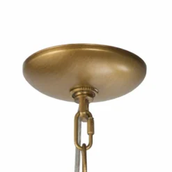 Alexis 23" Wide Antique Brass Metal 6-Light Chandelier -Outlet The Radiantix Store alexis 23 inch wide antique brass metal 6 light chandelier 91t49views3