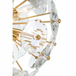 Alice 20" Wide Soft Gold And Crystal 11-Light Orb Pendant -Outlet The Radiantix Store alice 20 inch wide soft gold and crystal 11 light orb pendant 381m2views1