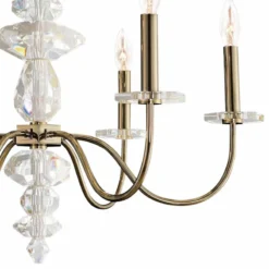 Allegri Bolivar 24" Wide Champagne Gold 6-Light Chandelier 7 Allegri Bolivar 24" Wide Champagne Gold 6-Light Chandelier -Outlet The Radiantix Store allegri bolivar 24 inch wide champagne gold 6 light chandelier 22w56views1