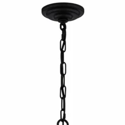 Anchor 42 1/2" Wide Matte Black 16-Light Chandelier -Outlet The Radiantix Store anchor 42 and one half inch wide matte black 16 light chandelier 862h1views2