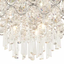 Angotti 9-Light 19" Round Modern Luxe Crystal Chandelier -Outlet The Radiantix Store angotti 9 light 19 inch round modern luxe crystal chandelier 6g983views2