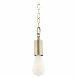 Antique Brass Plug-In Hanging Swag Chandelier With Milky ST21 LED Bulb -Outlet The Radiantix Store antique brass plug in hanging swag chandelier with milky st21 led bulb 85a71views6