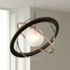 Troy Apogee 40" Wide Bronze LED Pendant Light