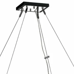 Troy Apollo 34 1/2"W Dark Bronze And Polished Chrome Chandelier -Outlet The Radiantix Store apollo 34 and one half inchw dark bronze and polished chrome chandelier 478r1views2