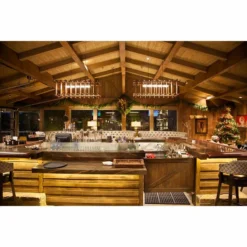 Arca 49" Wide Oiled Walnut LED Modern Linear Kitchen Island Pendant -Outlet The Radiantix Store arca 49 inch wide oiled walnut led modern linear kitchen island pendant 1r653views4