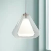 AFX Armitage 10" Wide Satin Nickel And Glass Modern LED Mini Pendant 1 AFX Armitage 10" Wide Satin Nickel And Glass Modern LED Mini Pendant -Outlet The Radiantix Store armitage 10 inch wide satin nickel and glass modern led mini pendant 82h61cropped