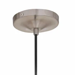 Art Glass And Brushed Nickel 9 1/2" Wide Modern Mini Pendant -Outlet The Radiantix Store art glass and brushed nickel 9 and one half inch wide modern mini pendant 55j33views2