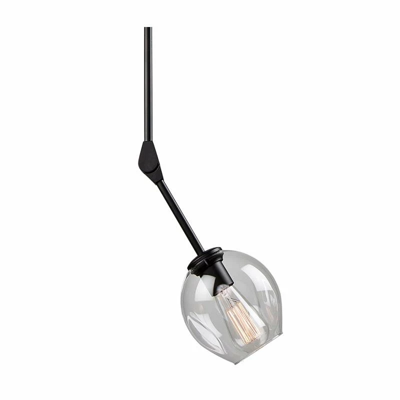 Artcraft Organic 6 1/4" Wide Black Mini Pendant 4 Artcraft Organic 6 1/4" Wide Black Mini Pendant - Image 2