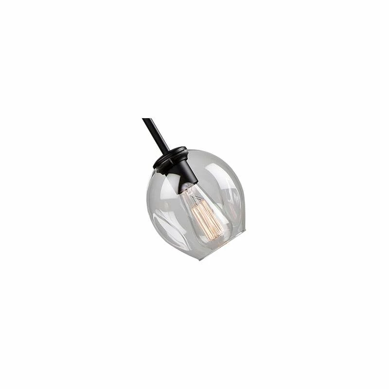 Artcraft Organic 6 1/4" Wide Black Mini Pendant 5 Artcraft Organic 6 1/4" Wide Black Mini Pendant - Image 3