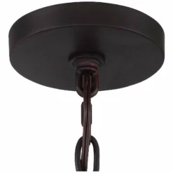 Aurelia 26 3/4" Wide Bronze With Clear Glass Pendant Light -Outlet The Radiantix Store aurelia 26 and three quarter inch wide bronze with clear glass pendant light 54a64views1