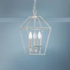 Aviary 9 1/2" Wide Brushed Nickel 3-Light Foyer Mini Pendant