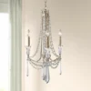 Barcelona 17" Wide Transcend Silver Crystal Chandelier -Outlet The Radiantix Store barcelona 17 inch wide transcend silver crystal chandelier 11m20cropped