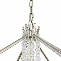 Barcelona 26" Wide Transcend Silver 7-Light Crystal Pendant 13 Barcelona 26" Wide Transcend Silver 7-Light Crystal Pendant -Outlet The Radiantix Store barcelona 26 inch wide transcend silver 7 light crystal pendant 74g12views4