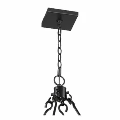 Barclay 26" Wide Matte Black 8-Light Chandelier 10 Barclay 26" Wide Matte Black 8-Light Chandelier -Outlet The Radiantix Store barclay 26 inch wide matte black 8 light chandelier 96e65views2