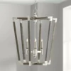 Bastian 23 1/2"W Chateau Gray Silver 3-Light Foyer Pendant -Outlet The Radiantix Store bastian 23 and one half inchw chateau gray silver 3 light foyer pendant 87t40cropped