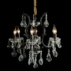 Beauport 24 1/2" Wide Black Crystal 6-Light Chandelier -Outlet The Radiantix Store beauport 24 and one half inch wide black crystal 6 light chandelier 871x8