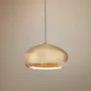 Besa Brio 13 3/4" Wide Gold Foil Pendant 1 Besa Brio 13 3/4" Wide Gold Foil Pendant -Outlet The Radiantix Store besa brio 13 and three quarter inch wide gold foil pendant 4c246cropped
