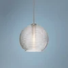 Besa Kristall 6" Wide Clear Pendant -Outlet The Radiantix Store besa kristall 6 inch wide clear pendant 4c191cropped