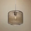 Besa Niles 9 1/2" Wide Smoke Glass Mini Pendant -Outlet The Radiantix Store besa niles 9 and one half inch wide smoke glass mini pendant 9r925cropped