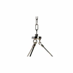 Bling 20 1/2" Wide Antique Polished Nickel Chandelier -Outlet The Radiantix Store bling 20 and one half inch wide antique polished nickel chandelier k3788views2