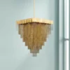 Bloomfield 31" Wide Antique Brush Gold LED Pendant Light 2 Bloomfield 31" Wide Antique Brush Gold LED Pendant Light -Outlet The Radiantix Store bloomfield 31 inch wide antique brush gold led pendant light 84j06cropped