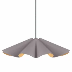 Bruck Delfina 23 1/2" Wide Gray Oak And Ash Pendant Light
