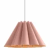 Bruck Lora 27 1/2" Wide Rose And Ash Wood Pendant Light