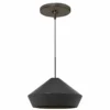 Brummel 10 1/2"W Antique Bronze LED Freejack Mini Pendant -Outlet The Radiantix Store brummel 10 and one half inchw antique bronze led freejack mini pendant 30d30