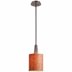 Bulletin 8" Wide Natural Cork Mini Pendant -Outlet The Radiantix Store bulletin 8 inch wide natural cork mini pendant 3y054views1