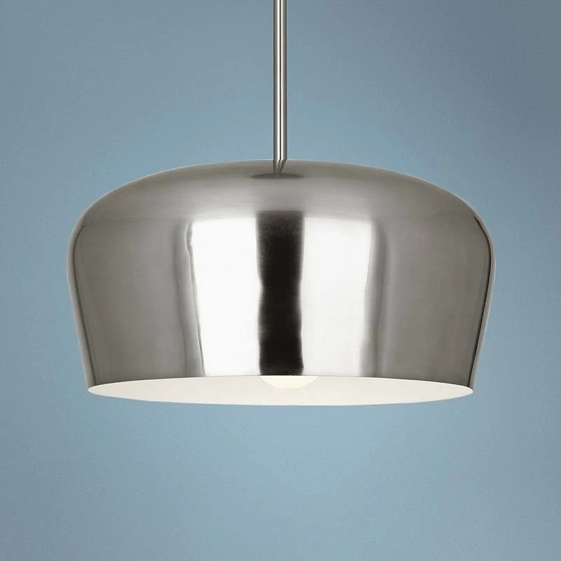 Bumper 18 1/2" Wide Dark Antique Nickel Pendant Light 3 Bumper 18 1/2" Wide Dark Antique Nickel Pendant Light